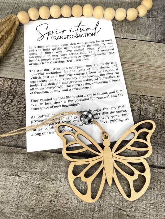 Butterfly Story Ornament: Spiritual Transformation
