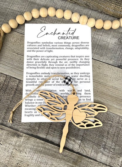 Dragonfly Story Ornament: Enchanted Creature