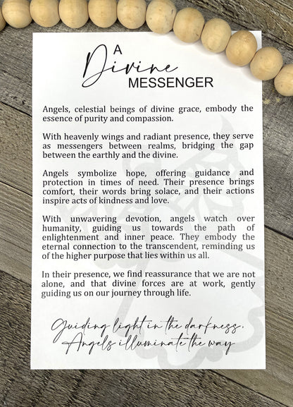 Angel Story Ornament: Divine Messenger