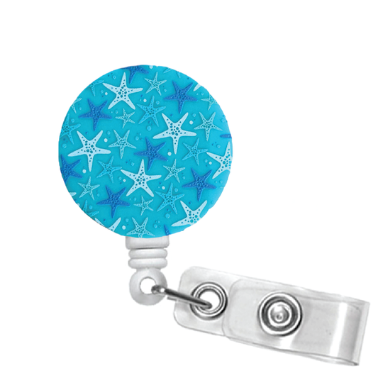 Starfish Blues Badge Reel