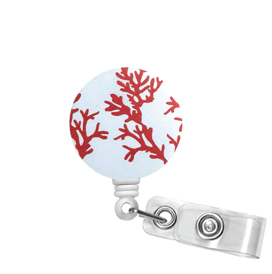 Coral Badge Reel