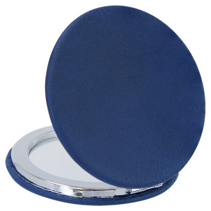 Leatherette Compact Mirror