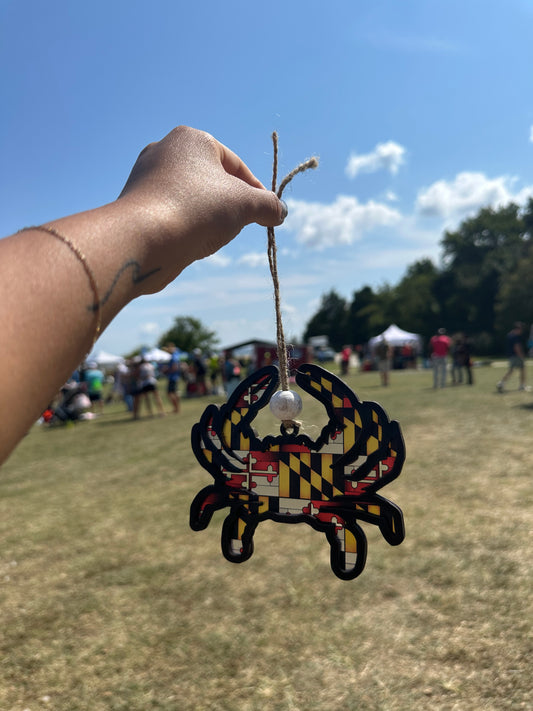 Maryland Crab Suncatcher