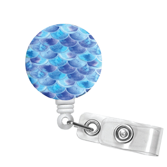 Mermaid Scales Badge Reel